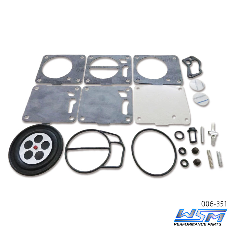 Rebuilt gasket kit for Mikuni carburetor Super BN series 1 cylinder for MIKUNI SBN I-series Seadoo