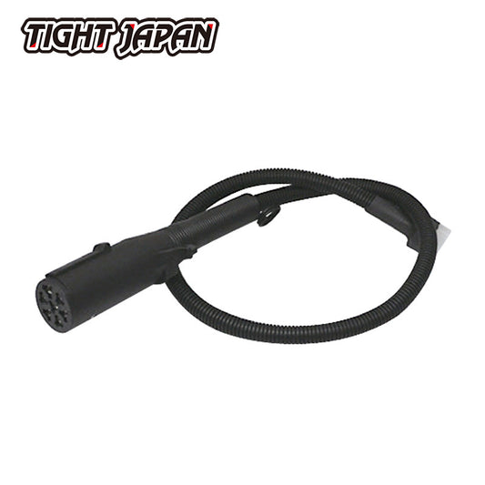 0106-02 TIGHTJAPAN 7-pole harness connector aluminum 7-pole trailer side electrical wiring wiring plug MAX trailer TIGHT JAPAN