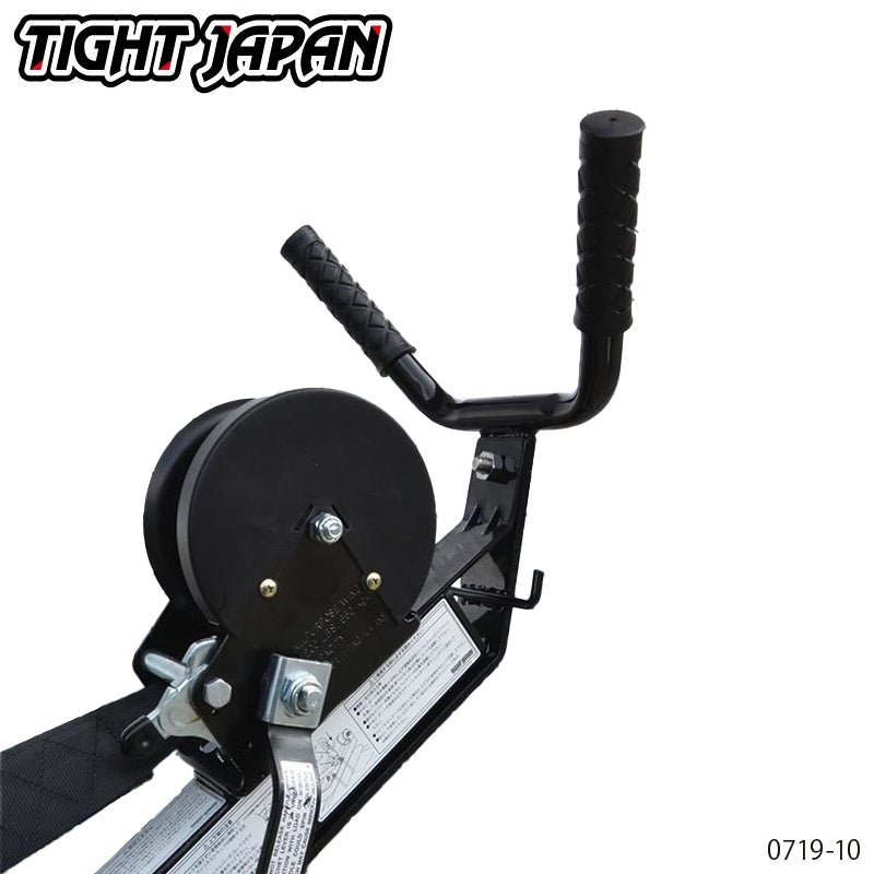 0719-10 TIGHTJAPAN  キャリーハンドル 【 KABUTO タイプ 】 スチール タイトジャパン MAXトレーラー トレーラー部品 連結 移動 積載