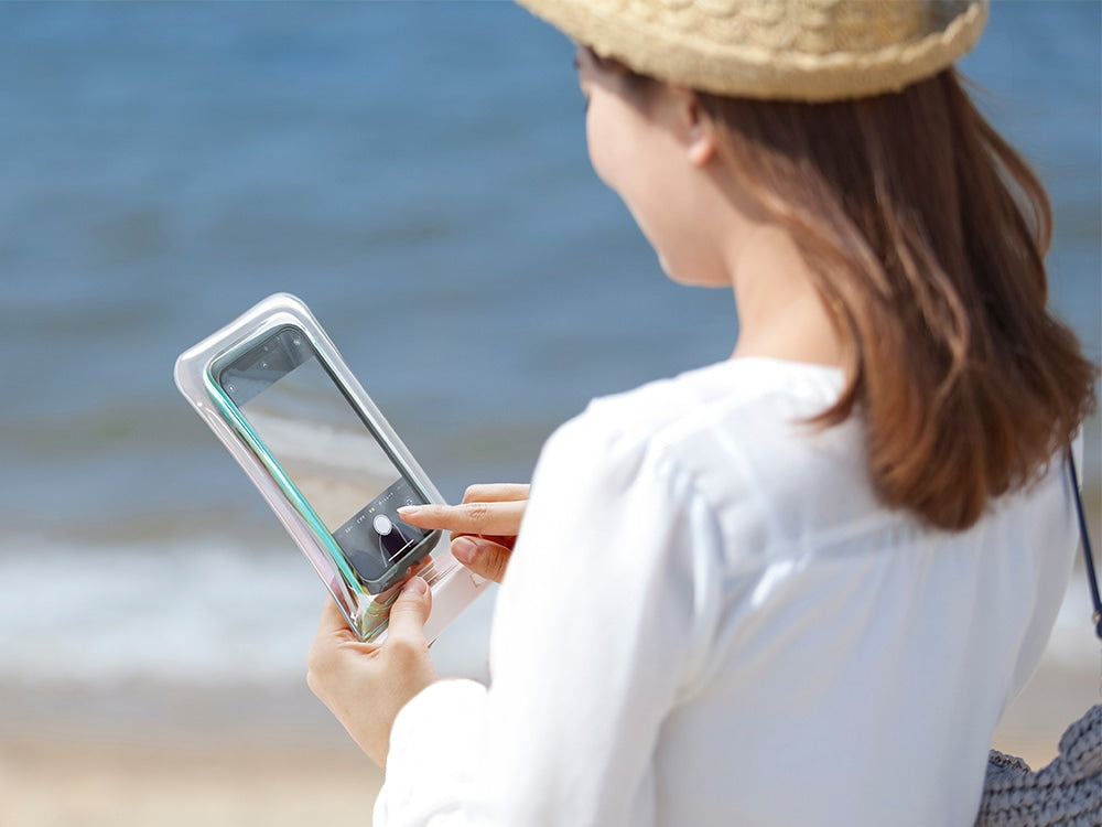 OWLTECH オウルテック 蓄光×オーロラ 防水スマホケース 防水・防塵 防水バッグ ショルダー アウトドア マリンスポーツ OWL-WPCSP22R