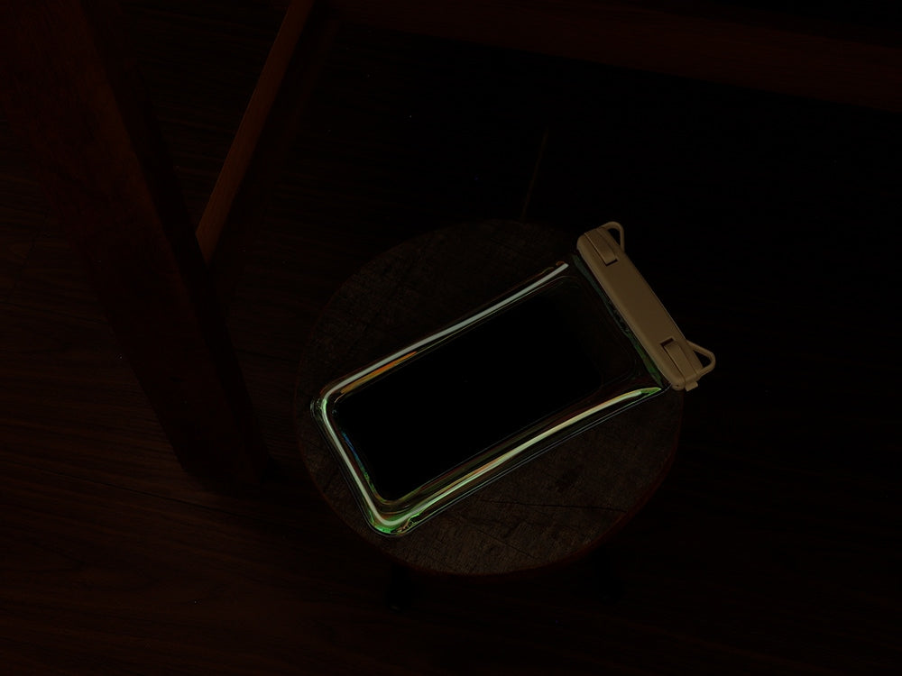 OWLTECH オウルテック 蓄光×オーロラ 防水スマホケース 防水・防塵 防水バッグ ショルダー アウトドア マリンスポーツ OWL-WPCSP22R