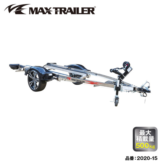 MAXTRAILER ADEL REVO17 STAINLESS BODY 1 boat capacity stainless steel body small car 500kg 2020-15 Trailer
