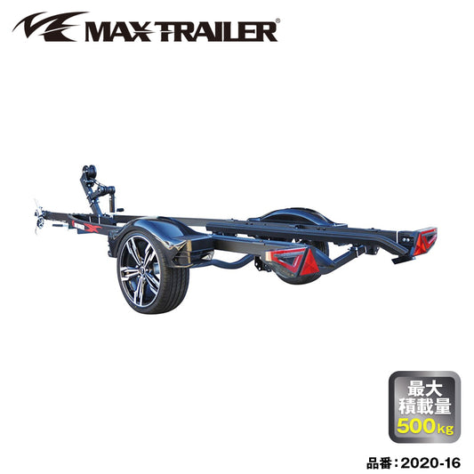 MAXTRAILER ADEL REVO17 Ex STEEL BODY 1 boat capacity Steel body small car 500kg 2020-16 Trailer