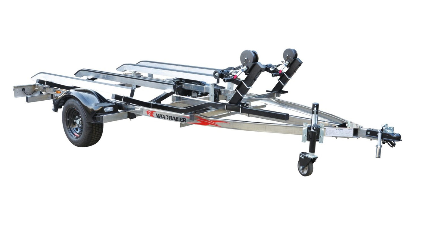MAXTRAILER PRO POSITIONS Tandem STAINLESS BODY 2-boat capacity stainless steel body regular car 450kg 2020-31 Trailer