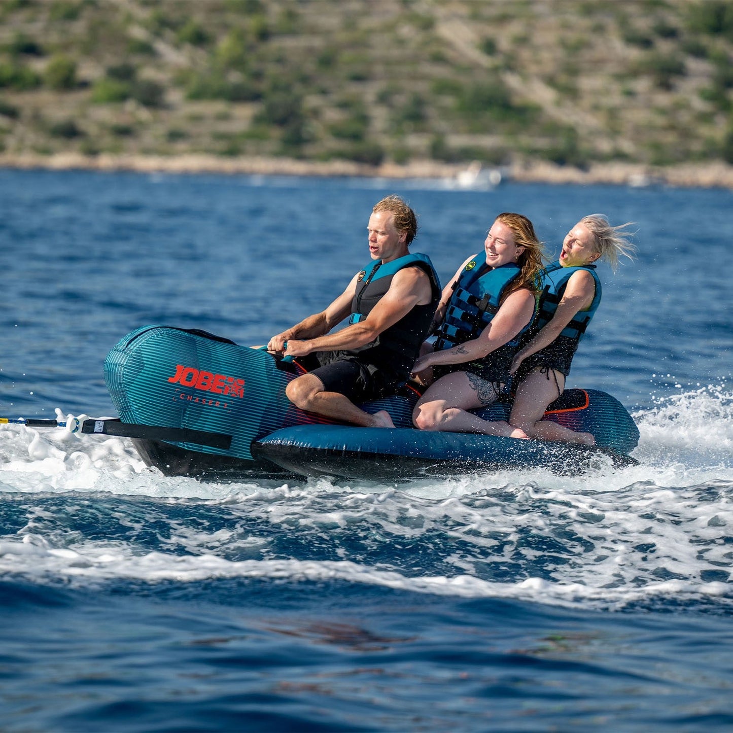 Jobe Towing Tube Chaser 3-seater Banana Boat Water Toy Marine Sports 230324001