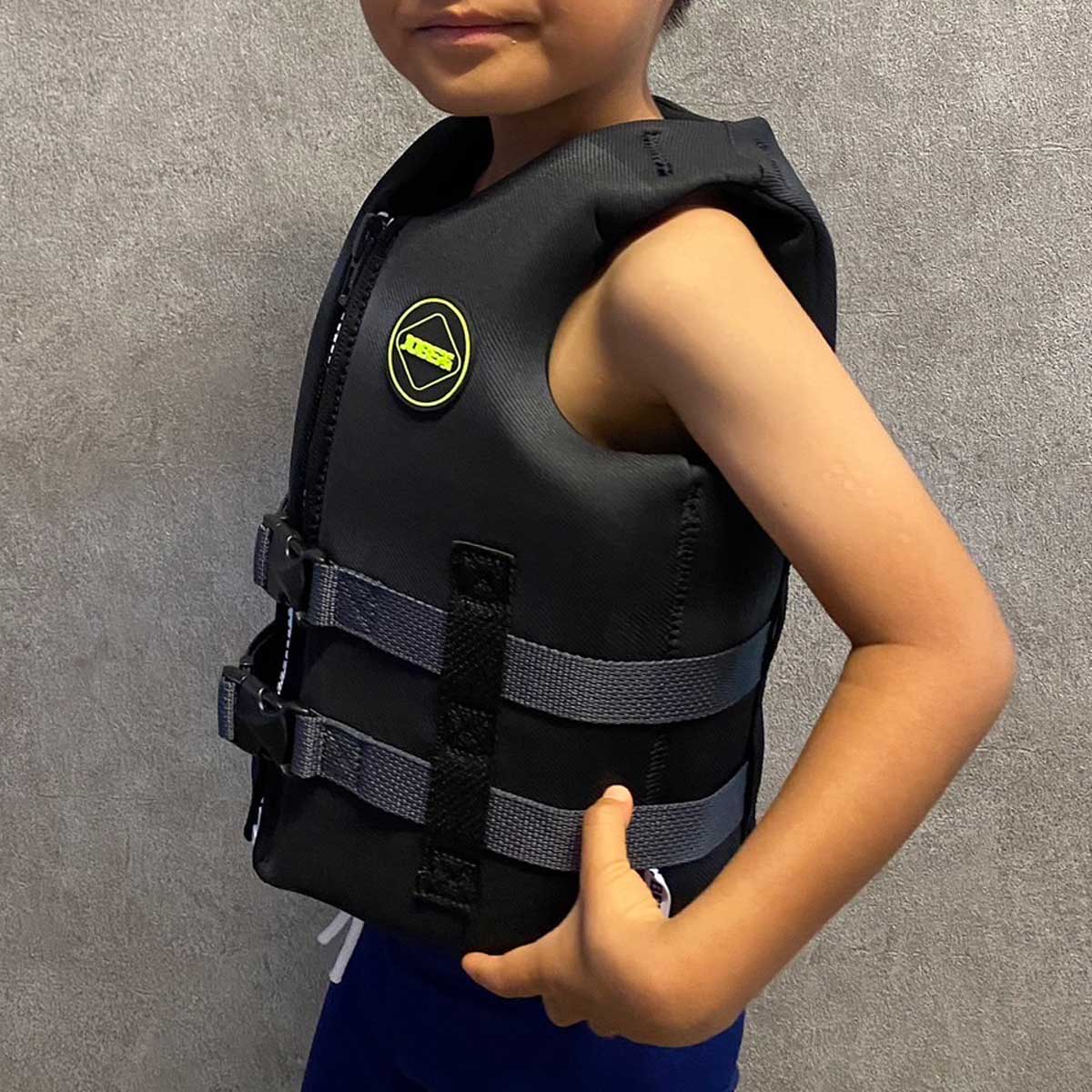 Jobe Neoprene Life Vest Life Jacket for Kids Black Life Jacket for Children Black 244921009