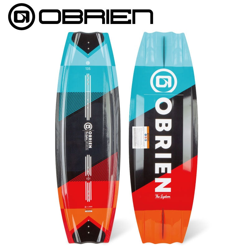 OBRIEN wakeboard 3-piece set O'Brien SYSTEM 140cm CLUTCH system clutch binding wakeboard