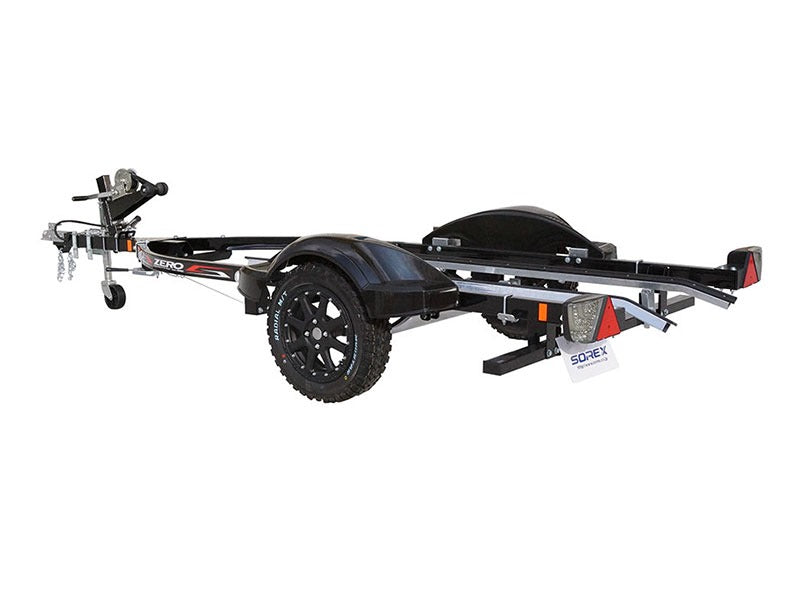 SOREX ZERO 500BAE 1 boat capacity Steel frame Small 8 number small car Maximum load capacity 500kg Trailer