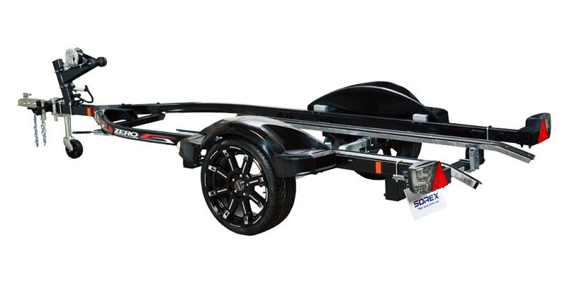 SOREX ZERO 500BXE 1 boat capacity steel frame small 8 number small car maximum load capacity 500kg trailer