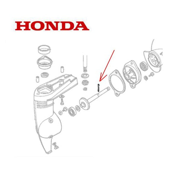 HONDA ホンダ BF2DH用 プロペラ シャーピン 船外機 4サイクル 58131-ZV0-000