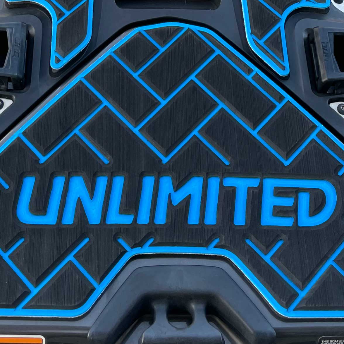 SEADOO Deck Mat with Tape RXT-X Brick Various Colors UNLIMITED UL51111 SEADOO BOMBARDIER Jet Ski