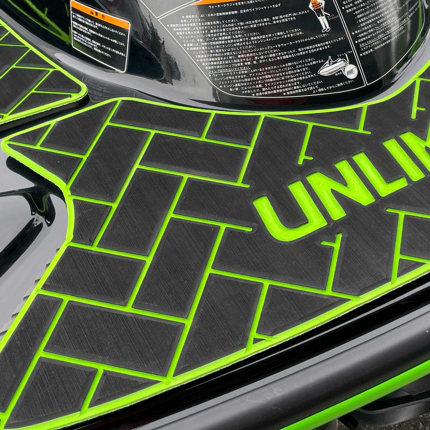 SEADOO Deck Mat with Tape RXT230 / GTX / GTX LTD / WAKE PRO 230 (2019~) UL51112 Brick UNLIMITED SEADOO BOMBARDIER Jet Ski
