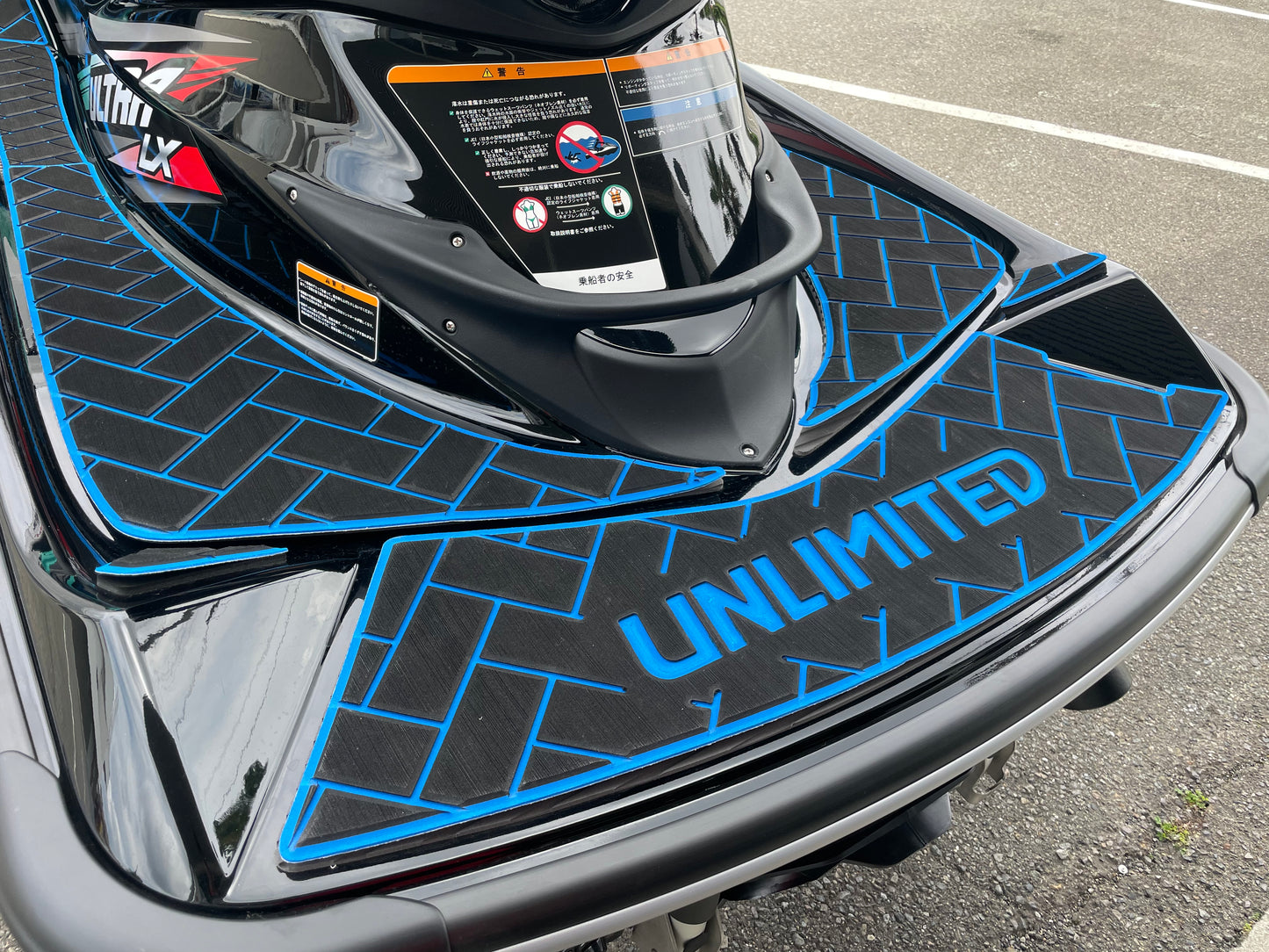 Deck mat with tape Brick for ULTRA UNLIMITED UL51011 Kawasaki jet ski