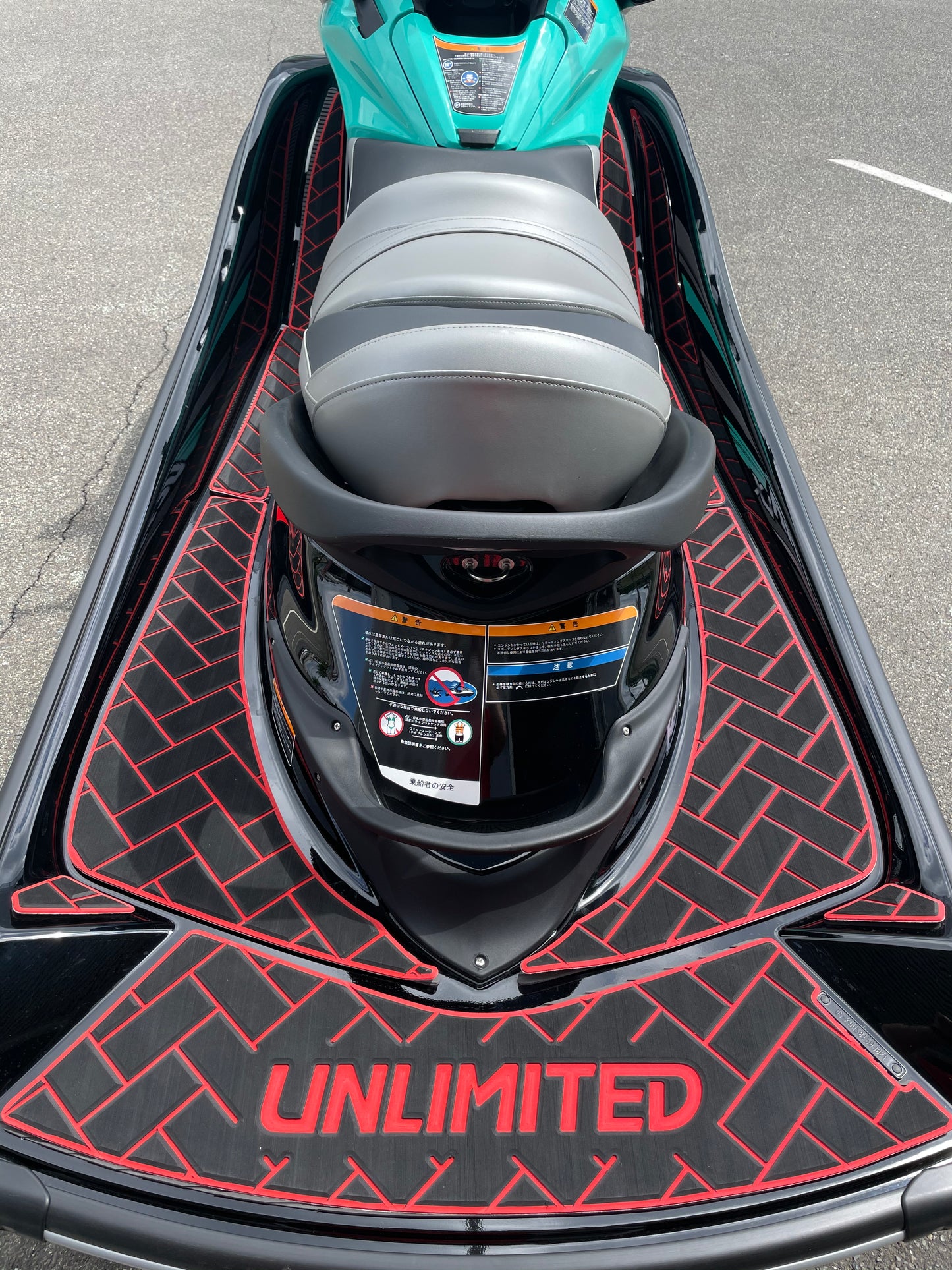 Deck mat with tape Brick for ULTRA UNLIMITED UL51011 Kawasaki jet ski