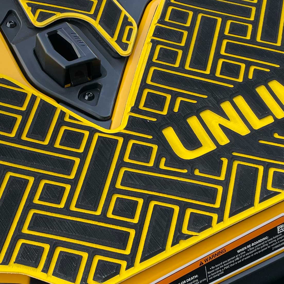 SEADOO Deck Mat with Tape RXT230 / GTX / GTX LTD / WAKE PRO 230 (2019-) UL51132 Rectangle UNLIMITED Seadoo Jet Ski
