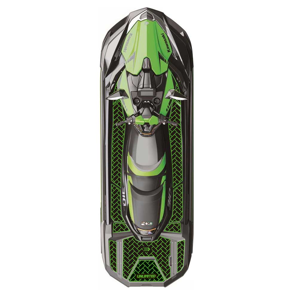 Deck mat with tape for ULTRA (2022-) Brick UNLIMITED UL51015 Kawasaki jet ski