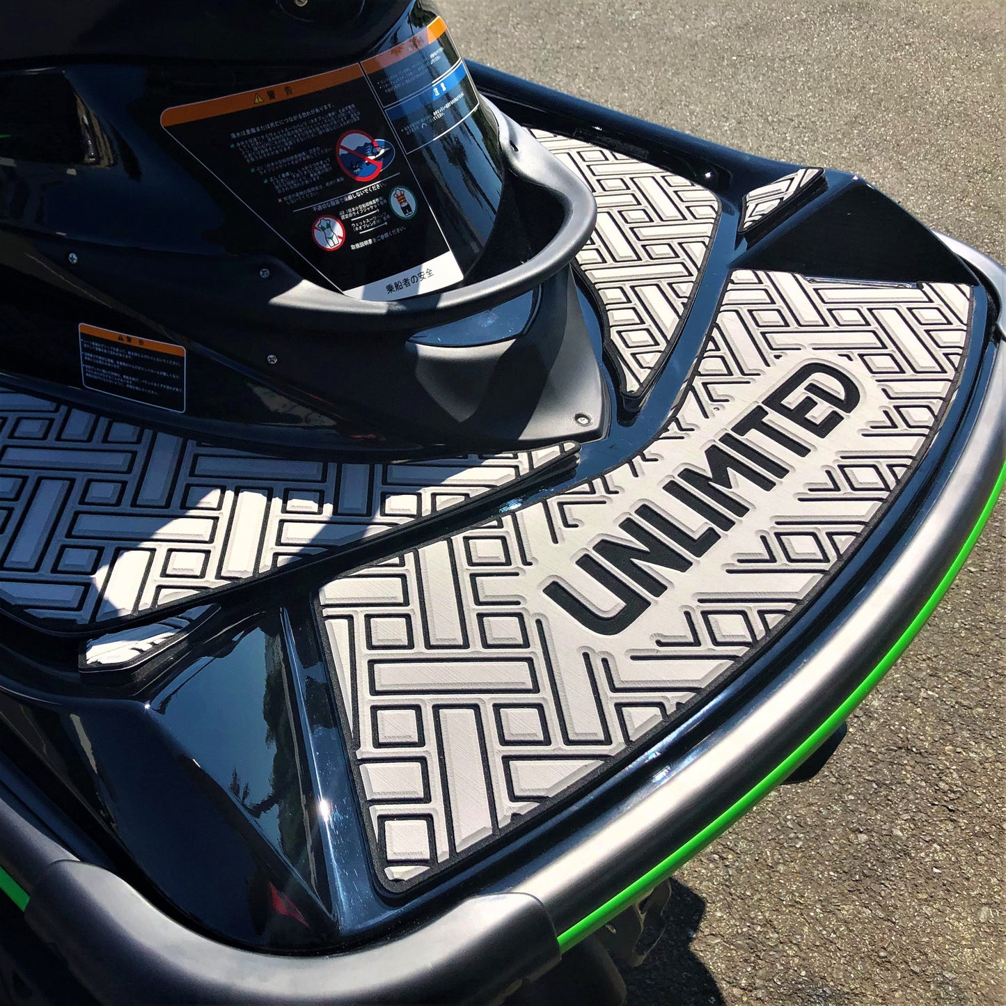 Deck mat with tape Rectangle for ULTRA UNLIMITED UL51031 Kawasaki jet ski