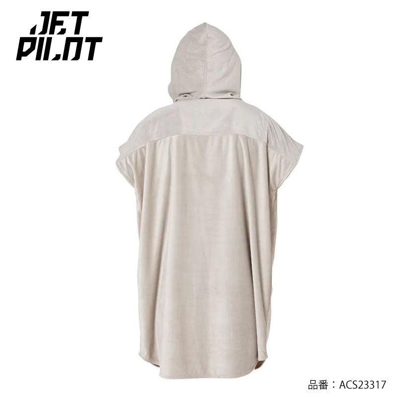 JETPILOT UNISEX VENTURE HOODIE TOWEL, Microfiber Towel, Poncho, Pool, ACS23317