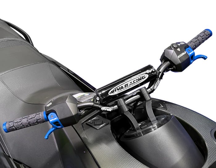 RIVA ヤマハ ビレットコントロールレバーセット YAMAHA 2021- GP / VX / FX リバレーシング RY24160-RCL