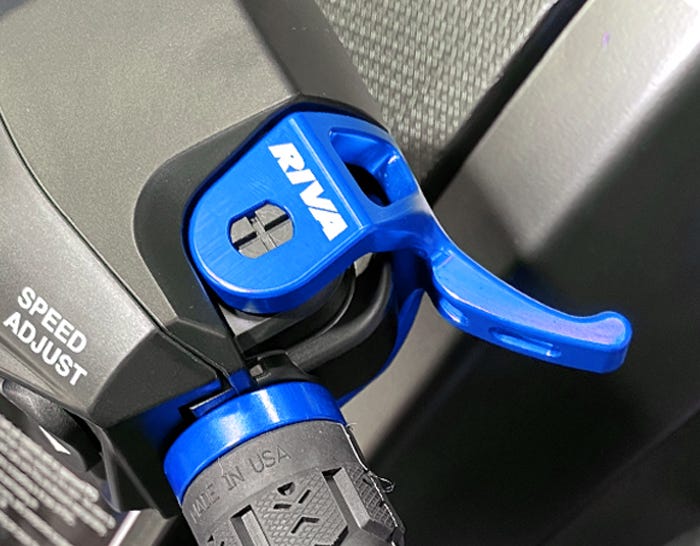RIVA ヤマハ ビレットコントロールレバーセット YAMAHA 2021- GP / VX / FX リバレーシング RY24160-RCL