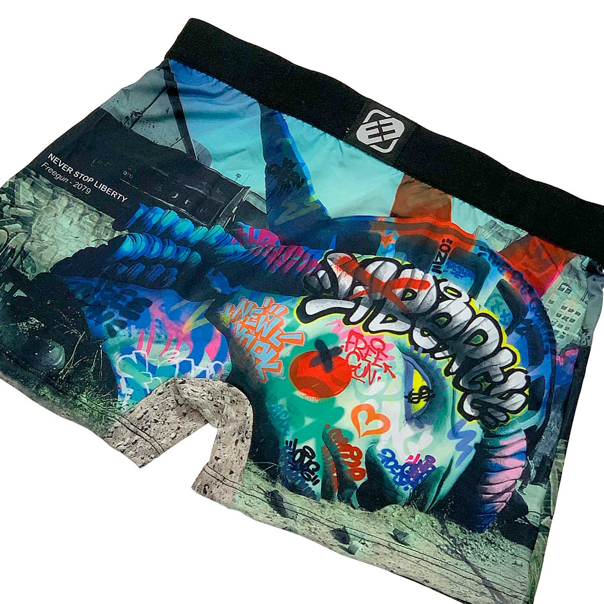 FREEGUN BOXERPANTS Freegun Boxer Shorts Men's ART Underwear Trunks