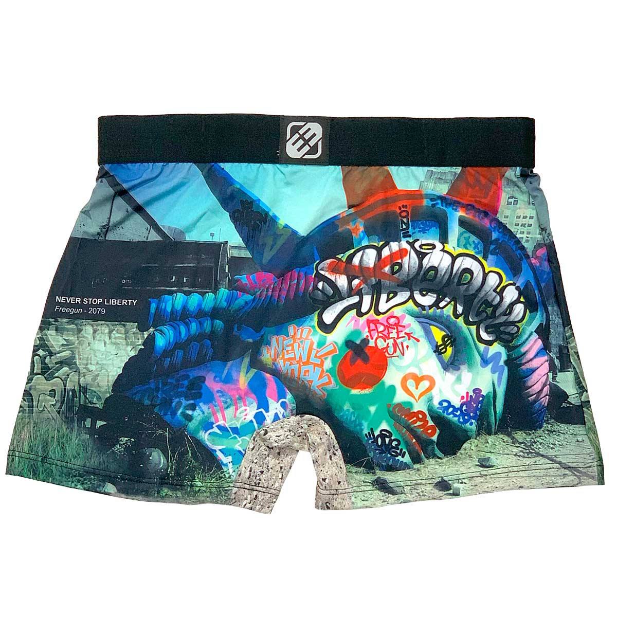FREEGUN BOXERPANTS Freegun Boxer Shorts Men's ART Underwear Trunks