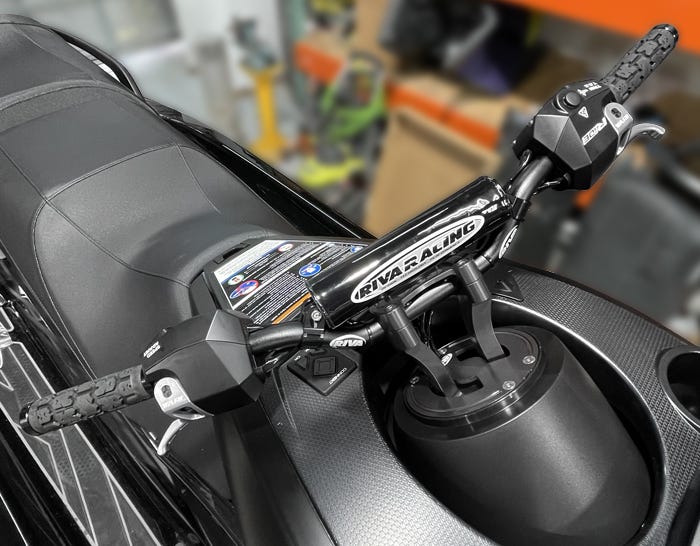 RIVA ヤマハ ビレットコントロールレバーセット YAMAHA 2021- GP / VX / FX リバレーシング RY24160-RCL