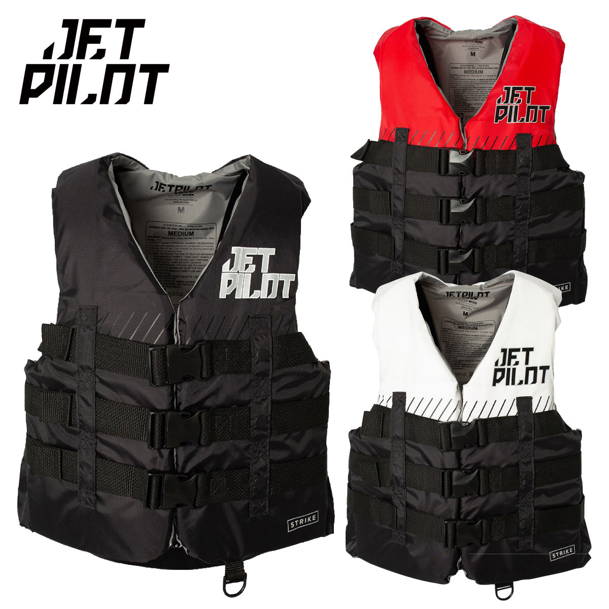 JETPILOT ライフジャケット 小型船舶特殊 JA22126 正規品 STRIKE JCI予備検査承認 コーストガード