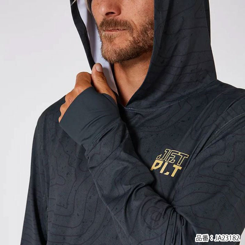 【新作】 ジェットパイロット VENTURE LS FISHING PULLOVER メンズ ラッシュガード ジJETPILOT JA23182