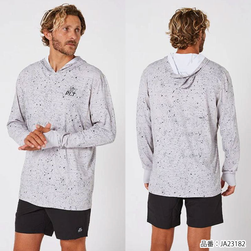 【新作】 ジェットパイロット VENTURE LS FISHING PULLOVER メンズ ラッシュガード ジJETPILOT JA23182