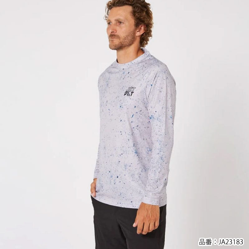 【在庫SALE】JETPILOT VENTURE HYDRO TEE ジェットパイロット ラッシュシャツ 長袖 メンズ JA23183