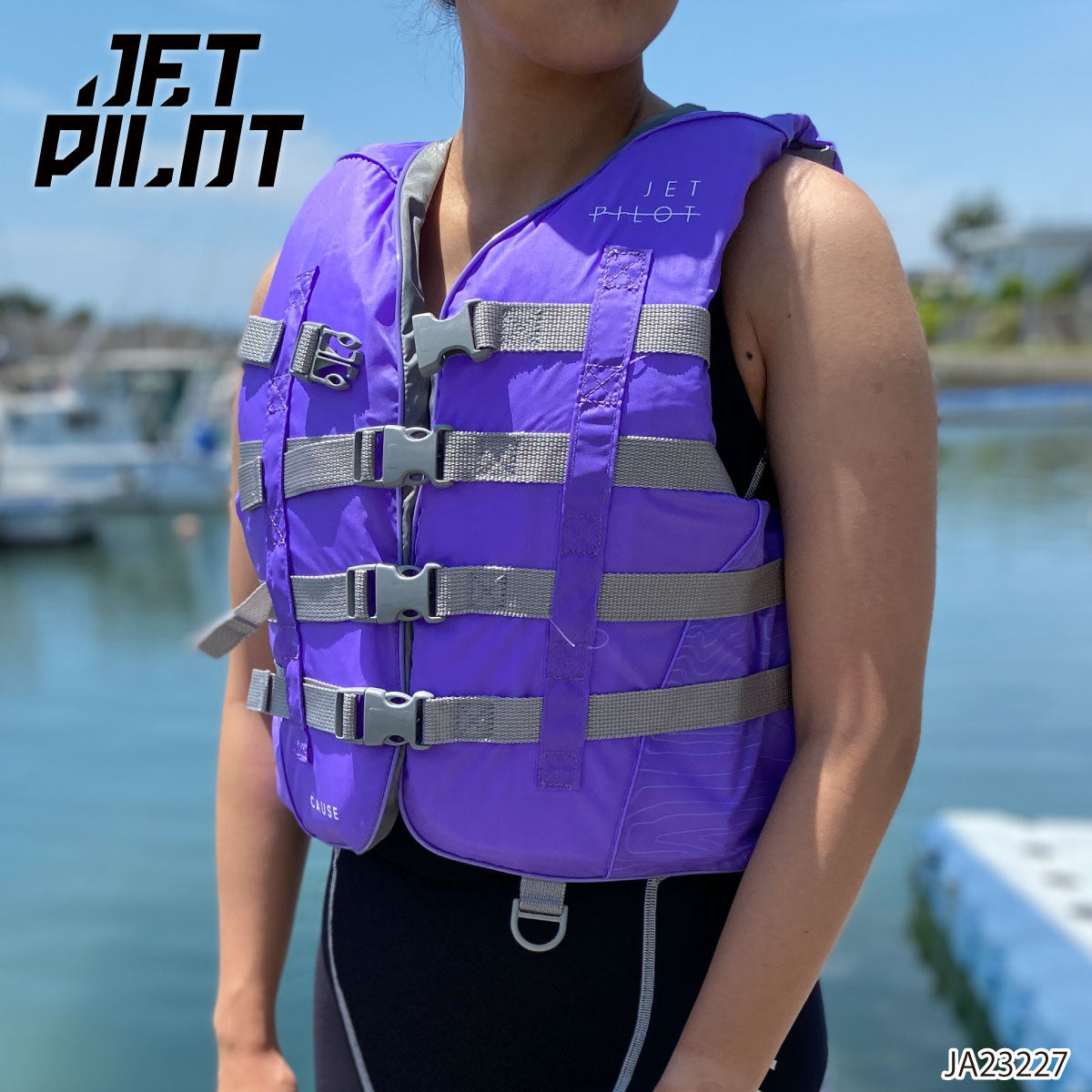 【在庫セール】JETPILOT  ジェットパイロット ライフジャケット 小型船舶特殊 ジェットスキー 女子 JA23227CGA