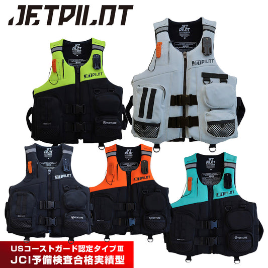 JETPILOT VENTURE NEO CGA VEST Life Jacket Neoprene JCI Preliminary Inspection US Coast Guard JA24218V-CGA