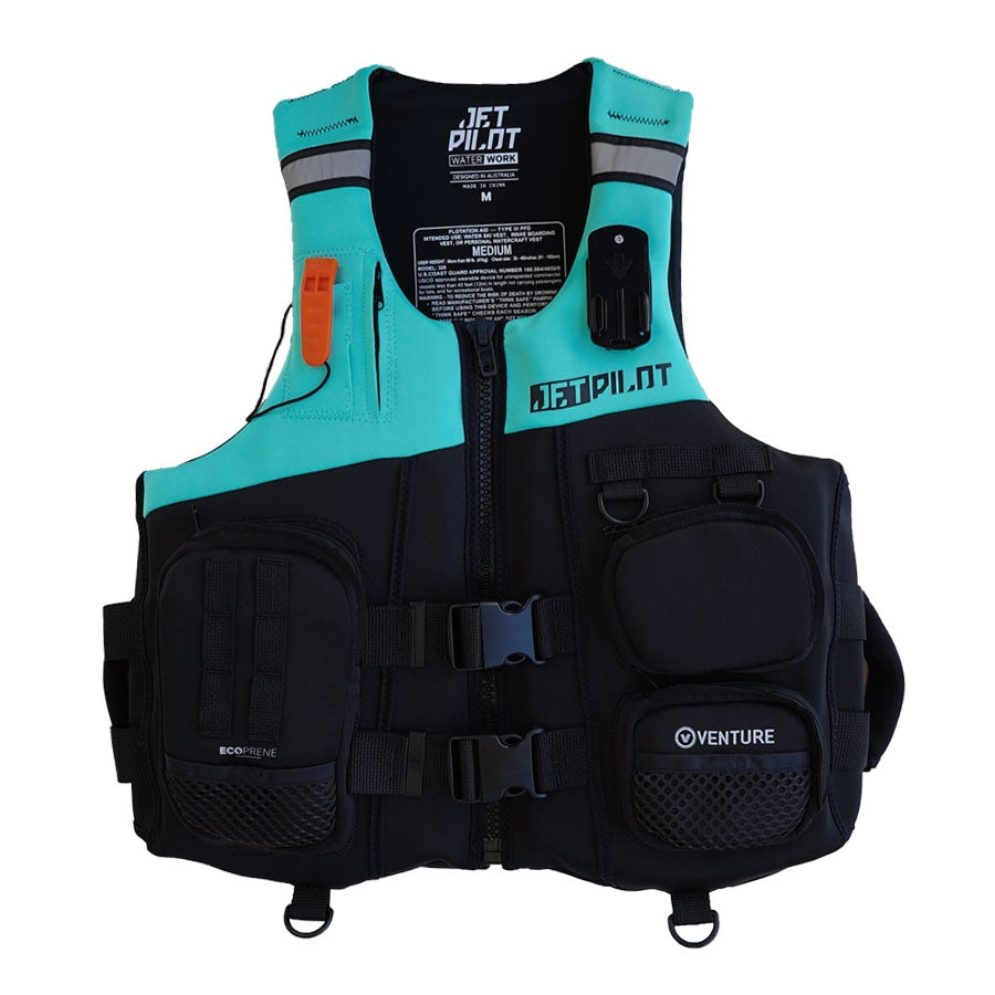 2026新色入荷 JETPILOT VENTURE NEO CGA VEST ライフジャケット ネオプレン JCI予備検査 USコーストガード JA24218V-CGA