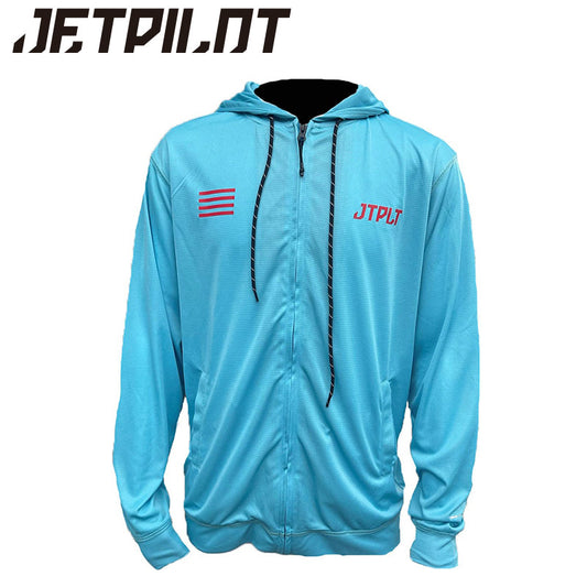 JETPILOT VAULT HYDRO HOODIE (30% OFF) Men's Long Sleeve Rashguard T-Shirt JA24613