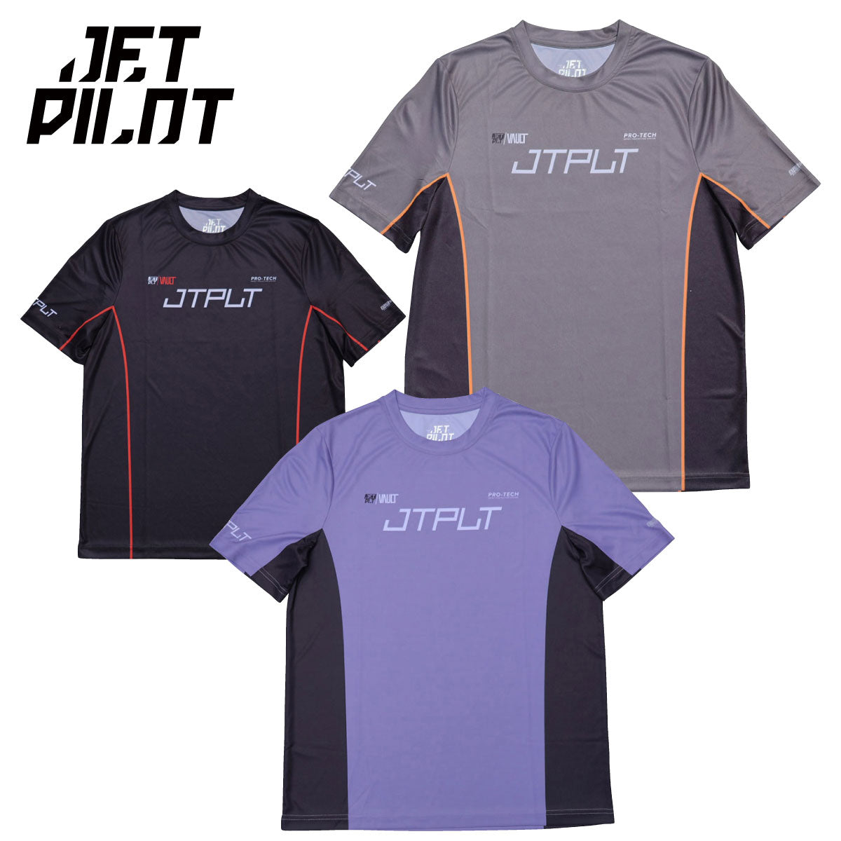 JETPILOT RX VAULT RASHIE ジェットパイロット 半袖 ラッシュガード HYDRO TEE ジャージ メンズ S25508