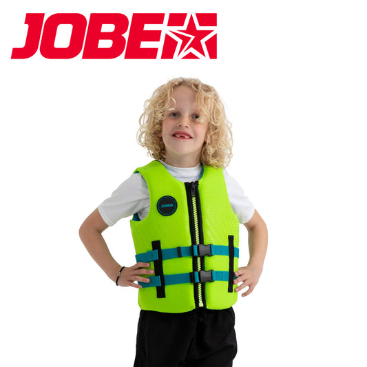 Jobe ジョベ ライフジャケット ライフベスト ネオプレン 子供用 キッズ ライムグリーン 救命胴衣 244925003
