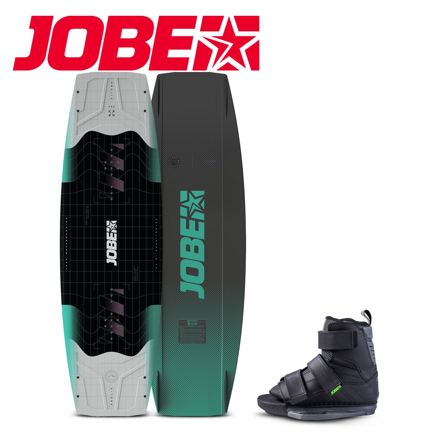 Jobe Prolix Wakeboard & Host Bindings Set プロリックス ウェイクボード & ホスト ビンディング セット 278825002