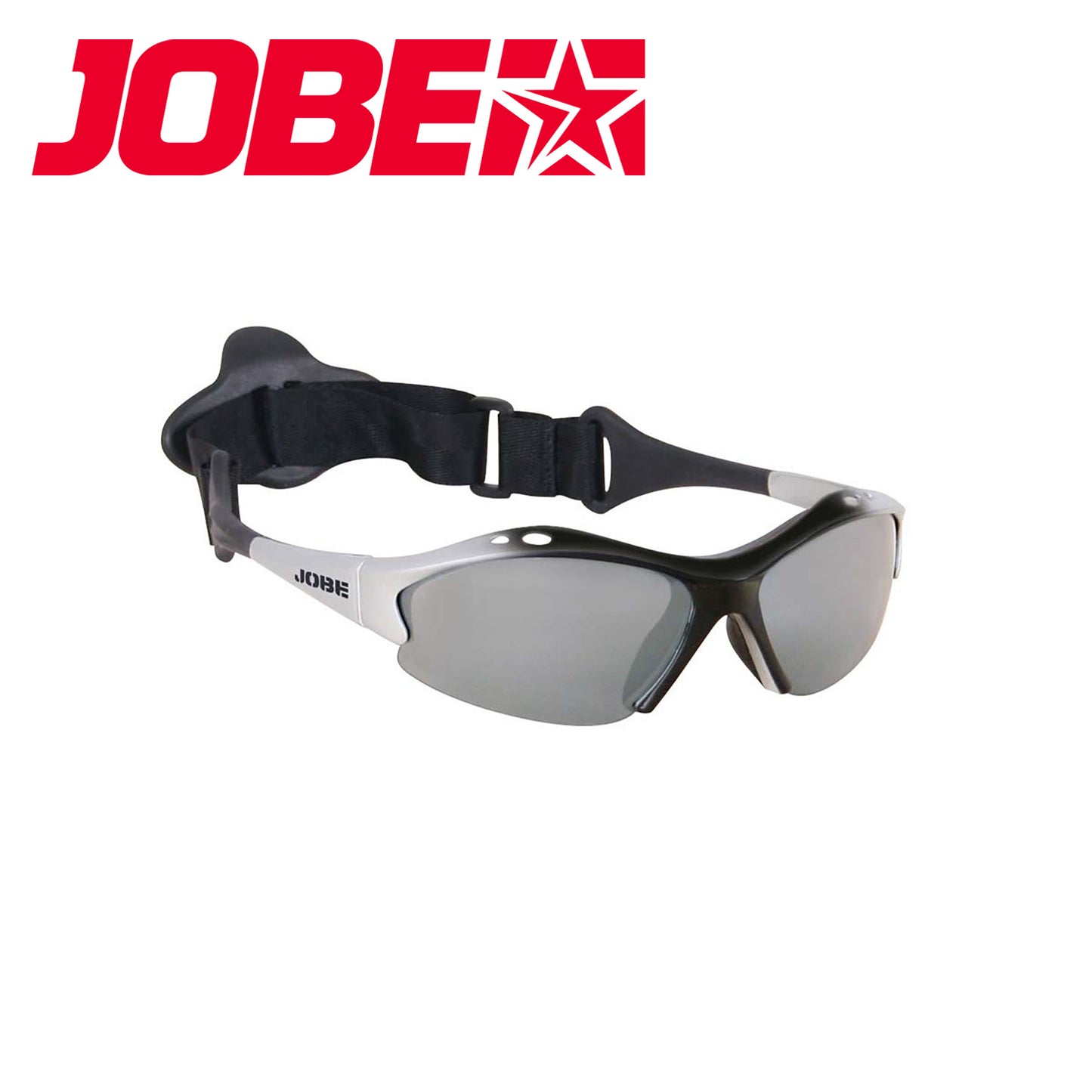 JOBE ジョベ スポーツサングラス マリンゴーグル ブラック シルバー 海外ブランド 426021001 426013002