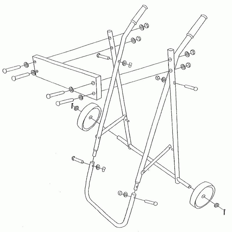Outboard motor stand JP-HR001 Boat assembly maintenance storage sea river lake mini boat rubber boat