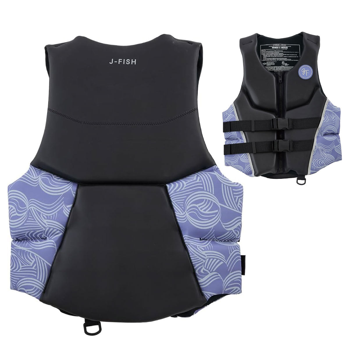J-FISH ライフジャケット ジェットスキー 小型船舶特殊 船検OK ジェイフィッシュ 女性 レディース ネオベスト ウエイクボード SUP JQN-441