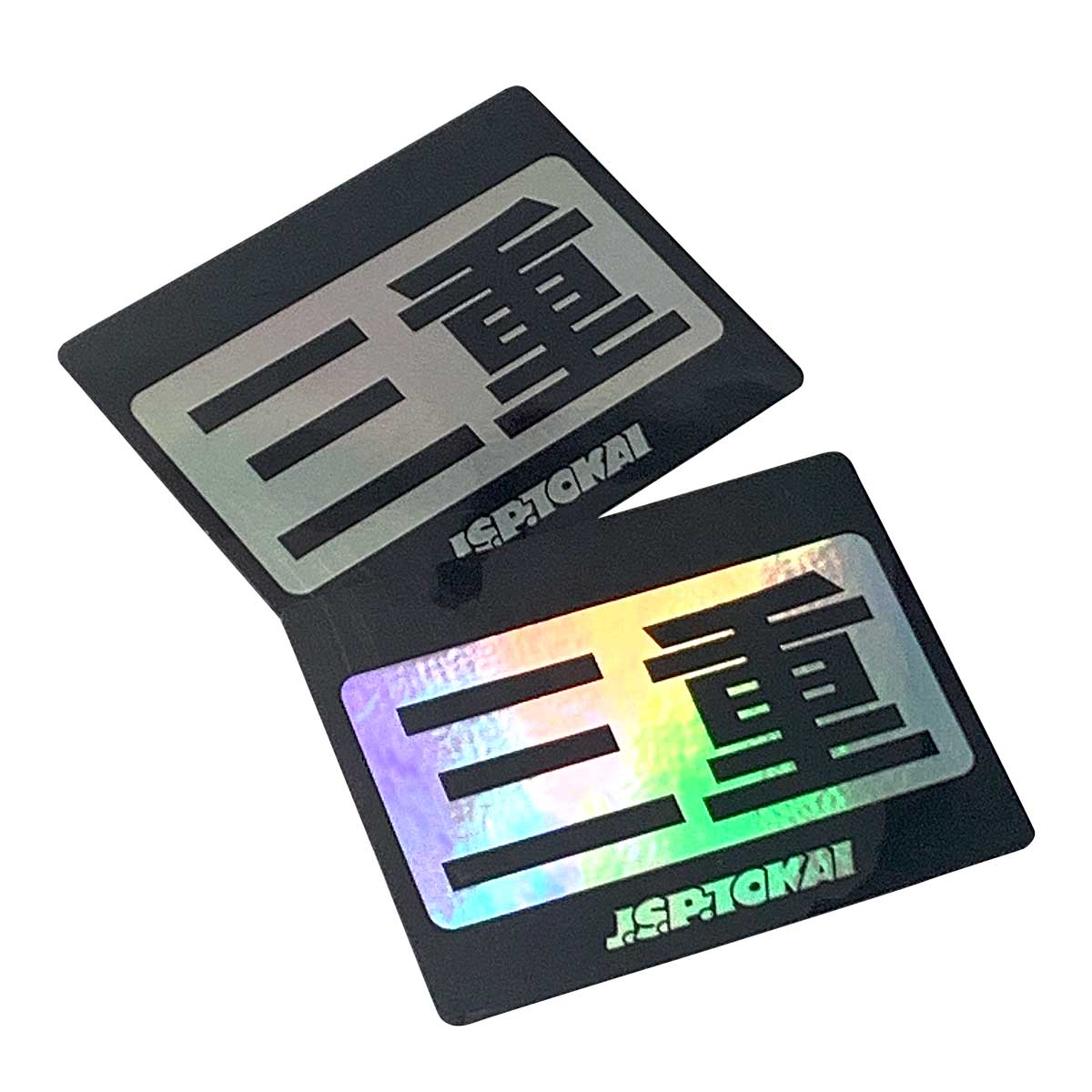Registration by prefecture JSPTOKAI Sticker Prefecture name Sticker Hologram