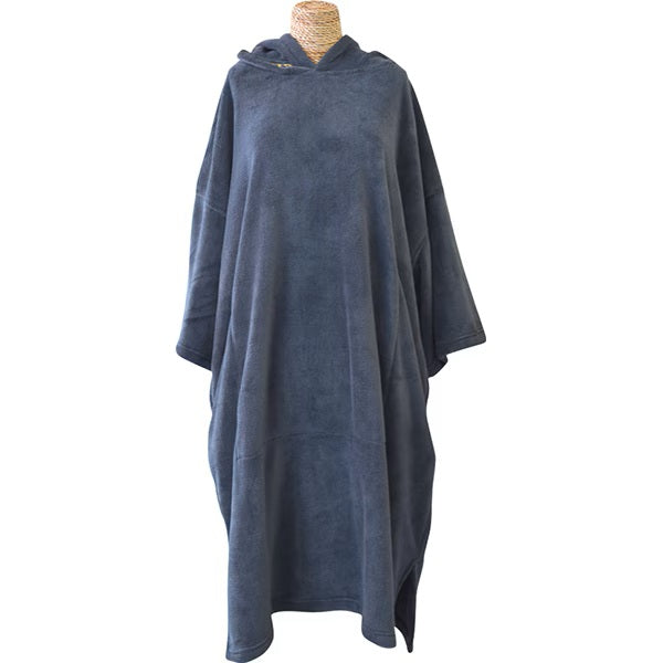 TLS ツールス キッズ  チャコール 着替タオル マイクロファイバー ポンチョ プール 海水浴