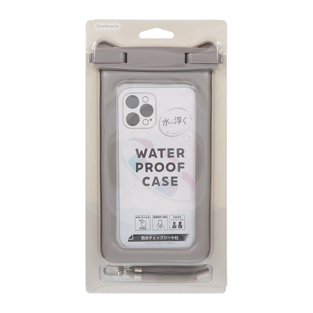 【新商品】OWLTECH オウルテック 大型スマホОK 防水・防塵 防水バッグ ショルダー アウトドア マリンスポーツ OWL-WPCSP10R