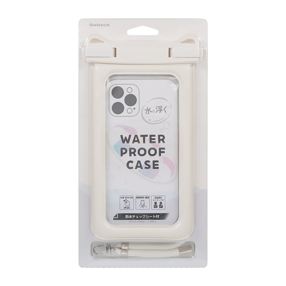 【新商品】OWLTECH オウルテック 大型スマホОK 防水・防塵 防水バッグ ショルダー アウトドア マリンスポーツ OWL-WPCSP10R