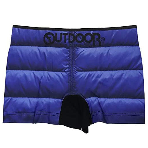 OUTDOOR Boxer Shorts Down Jacket Stretch Outdoor Men's Boxer Shorts Molded