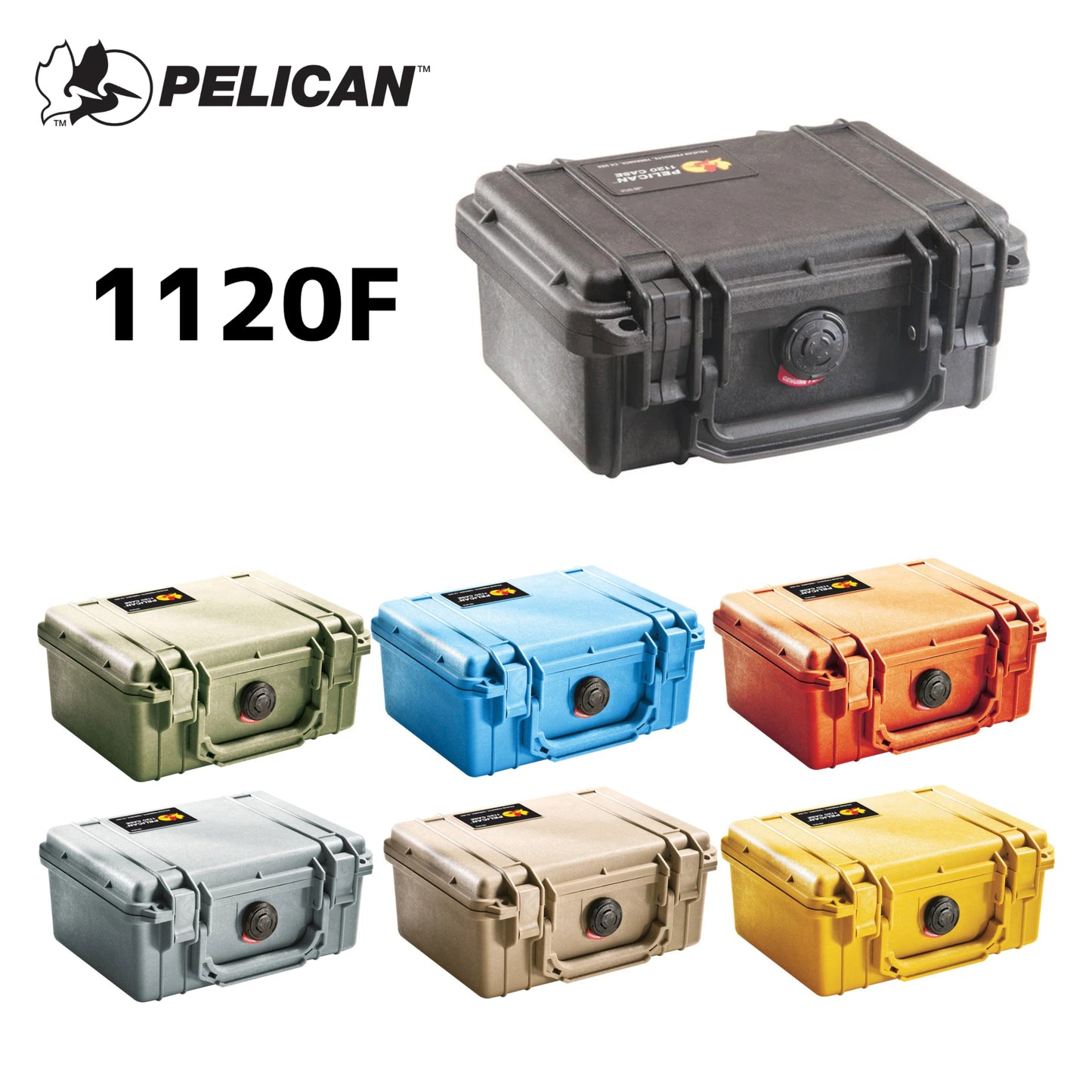PELICAN ペリカン プロテクターケース 1120 フォーム付 スマホ 防水ケース 防水バッグ 海水浴 PELI-1120F