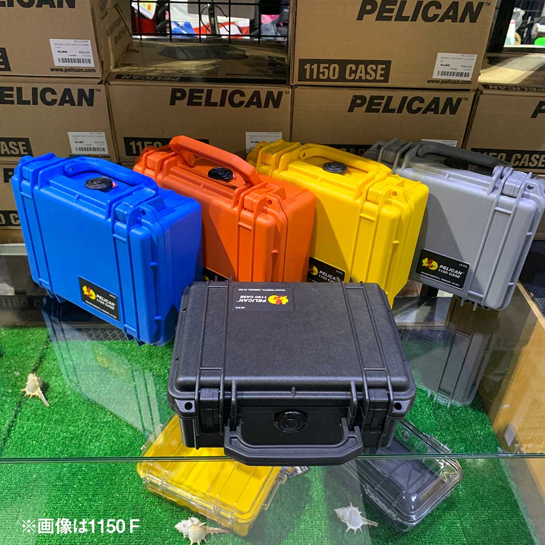 PELICAN ペリカン プロテクターケース 1150 フォーム付 スマホ 防水ケース 防水バッグ 海水浴 PELI-1150F