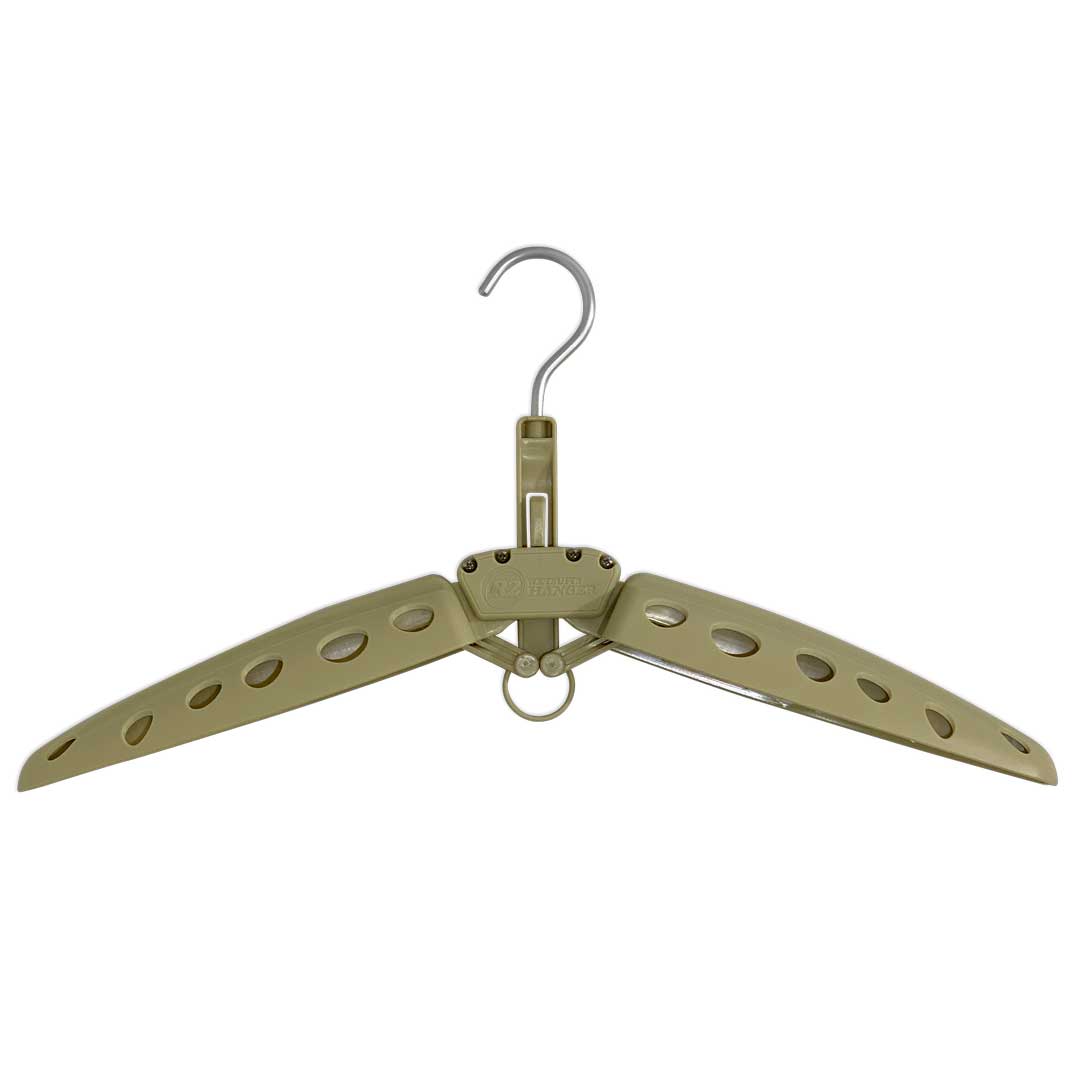 R2 HANGER ショートフック仕様 ハンガー  折りたたみ式ウエットスーツ専用ハンガー WING HANGER ウイングハンガー WETSUITS シーガル フルスーツ セミドライ