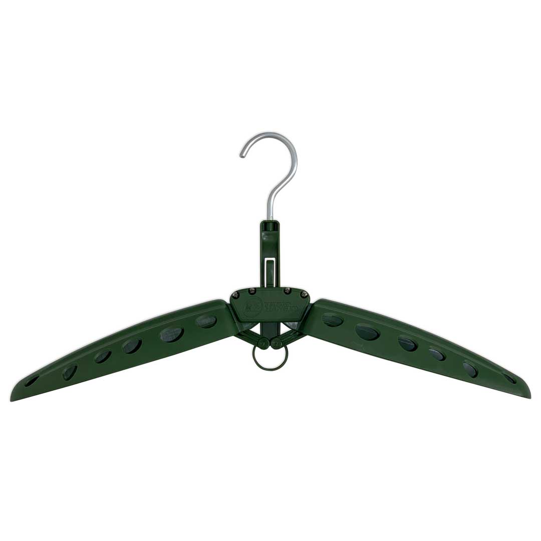 R2 HANGER ショートフック仕様 ハンガー  折りたたみ式ウエットスーツ専用ハンガー WING HANGER ウイングハンガー WETSUITS シーガル フルスーツ セミドライ